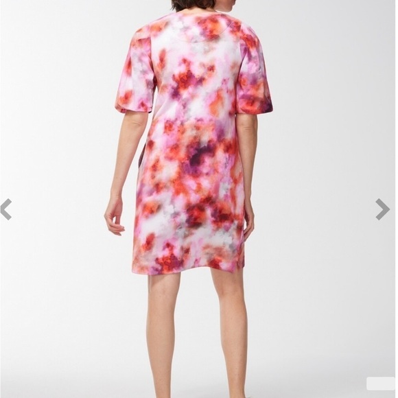 Chico’s Terry French Tie Dye Dress Women’s Size 1 Medium - Picture 5 of 13